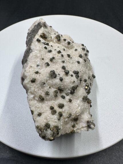 Pyrite on Dolomite